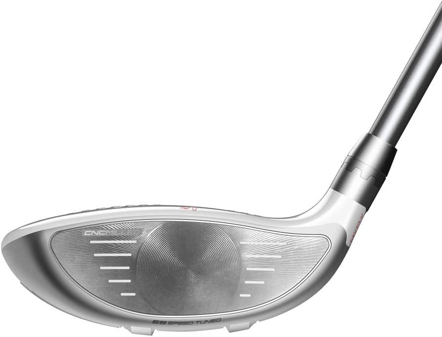 New Ladies Cobra King F9 18.5 Degree 3-4 Fairway Wood White/Pink W/Headcover - Image 3