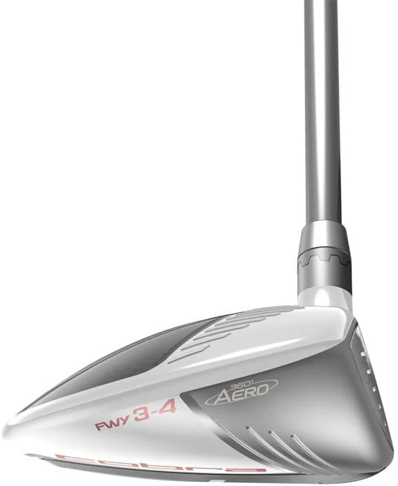 New Ladies Cobra King F9 25.5 Degree 7-9 Fairway Wood White/Pink W/Headcover - Image 4